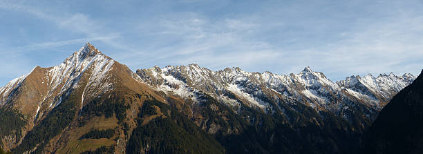 istock Panorama of a section from the Alps 158215465