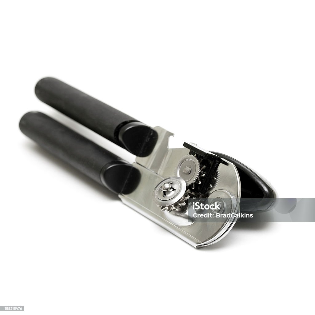 Can opener Can opener on white background Bottle Opener Stock Photo