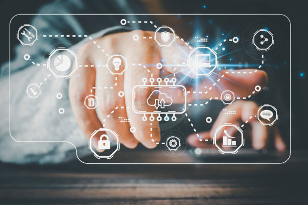istock Cutting-edge tech (AI, data access, 5G) drives business success, growth, and innovation, attracting diverse markets and enhancing services for added value and customer satisfaction. 1582166563
