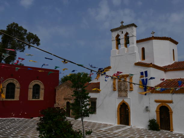 istock Osios Theodoros monastery (vicinity of Potamos), Kythira 1582192230