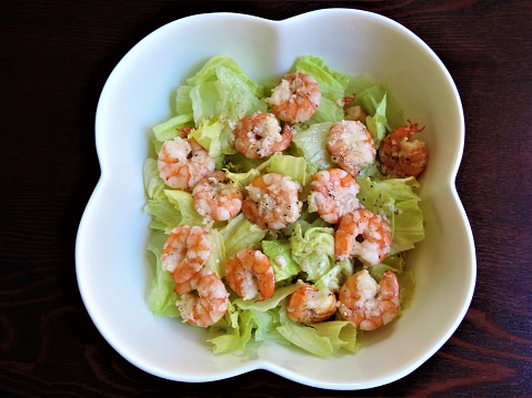 Shrimp salad.