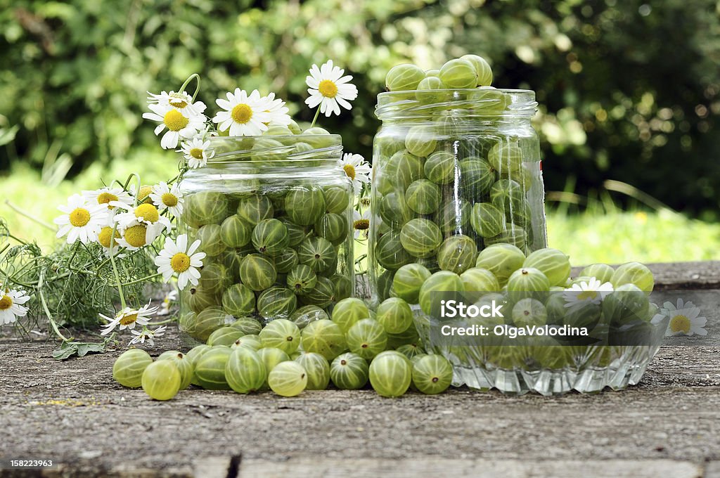 Cuisine maison de confiture de Groseille à maquereau - Photo de Aliment libre de droits