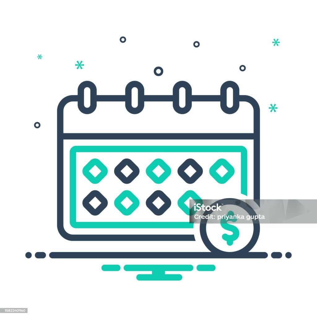 Annually Yearly Stock Illustration - Download Image Now - Annual Event