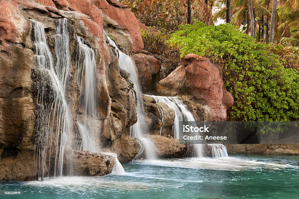 Tropical Waterfall Pattern Tropical Waterfall Stock Photo - Download Image Now - Cascade Range ...