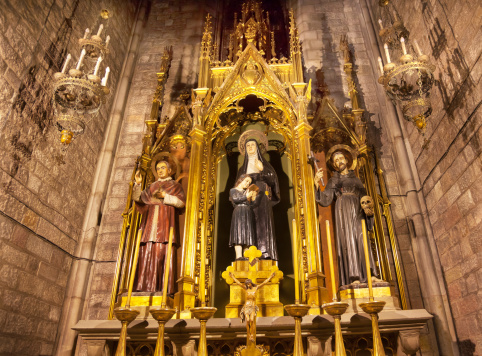 Saint Joaquima St Maria del Pi Barcelona, Spain