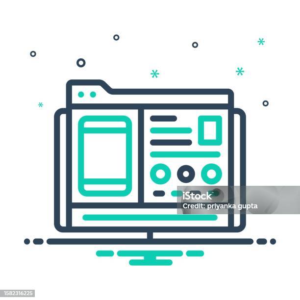 Gui Graphical Stock Illustration - Download Image Now - Computer ...