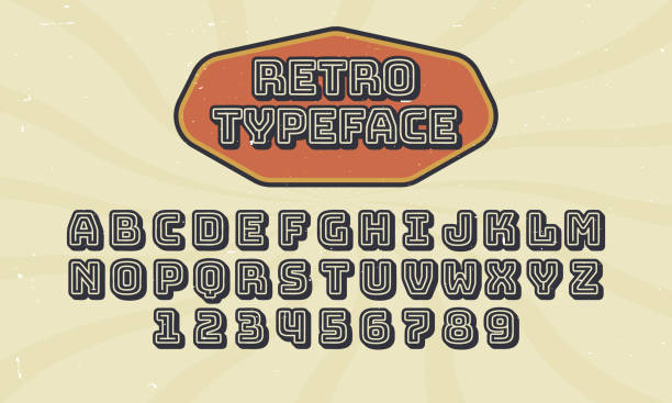 Retro Cartoon Lettering 70+ Old Style Letter Template Cartoon Stock Illustrations, Royalty-Free ...