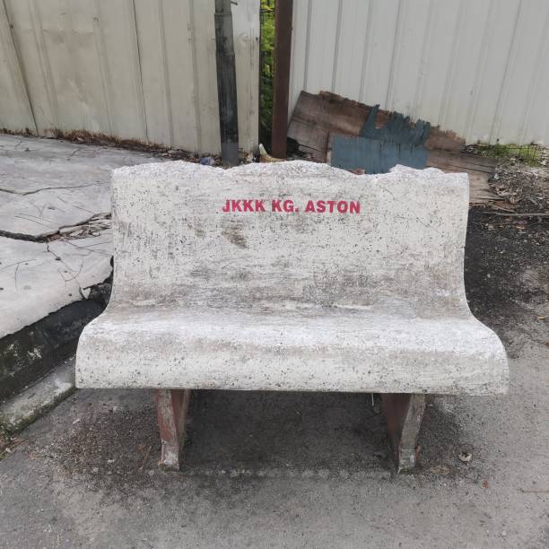 istock A old broken rock made public chair 1582331977