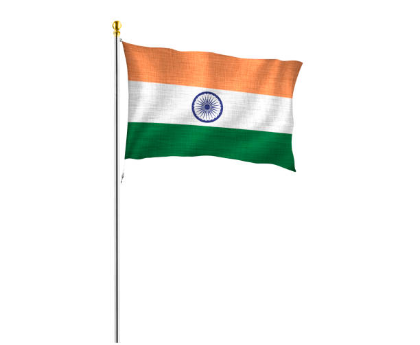 istock INDIA FLAG FLYING HIGH WITH PRIDE India, independence day, republic day. 1582364588