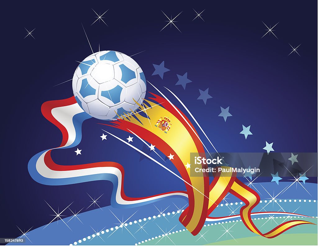 Letzte World cup soccer ball - Lizenzfrei 2010 Vektorgrafik