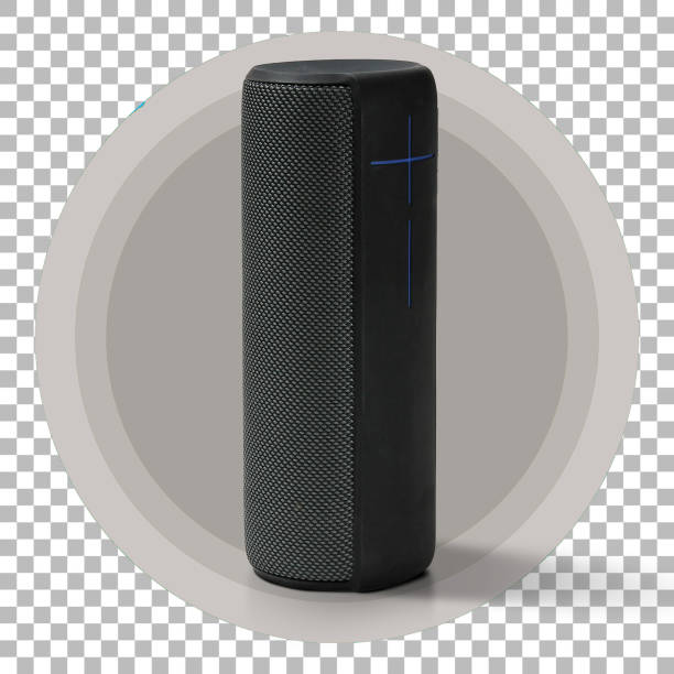 istock Portable Wireless Speaker Isolated on transparent Background 1582512215