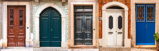 istock Old doors of Lisbon, Portugal 1582578987