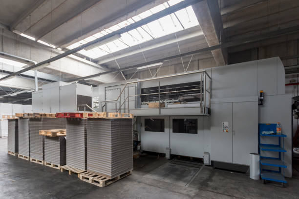 istock Paper industry machines 1582612720