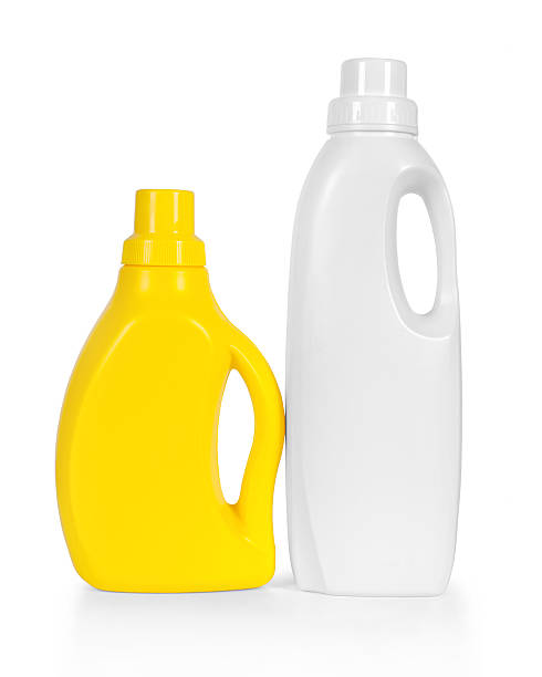 istock bottles with cleaning product 158261932