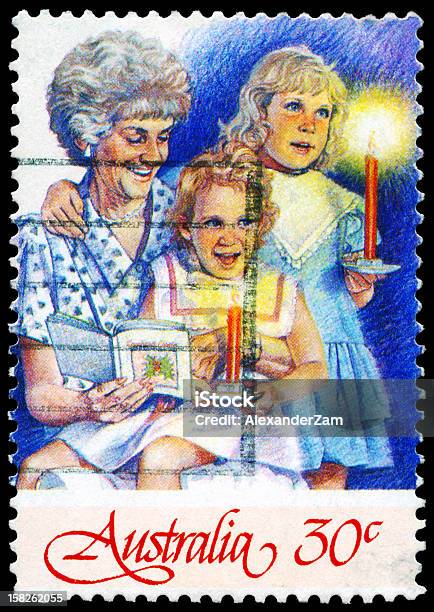 조모 및 걸스 우표에 대한 스톡 사진 및 기타 이미지 - 우표, 크리스마스, 호주