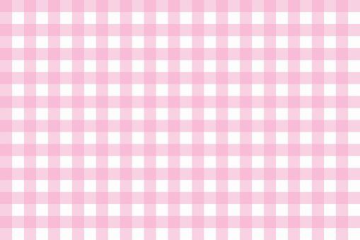 Seamless pattern with pink gingham check , plaid repeat background for textile ,book cover,wrappind paper,tablecloths.