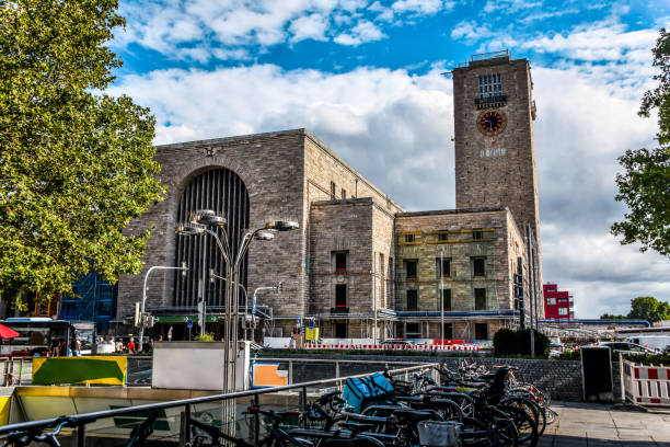 The clock tower known as 'Kimber's Chimney' and other buildings as part of Southampton Civic Centre. Local well known landmark and part of the council offices in the city centre.