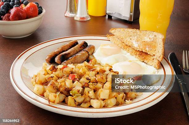 Frühstück Im The Diner Stockfoto und mehr Bilder von Amerikanische Heidelbeere - Amerikanische Heidelbeere, Butter, Café