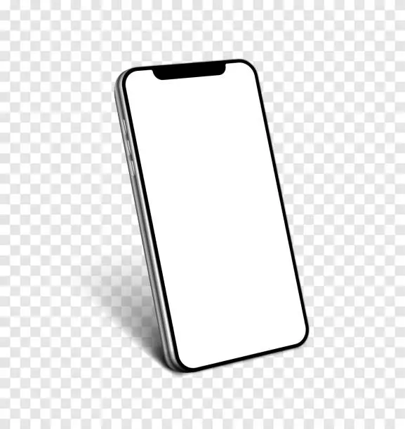 Vector illustration of phone screen