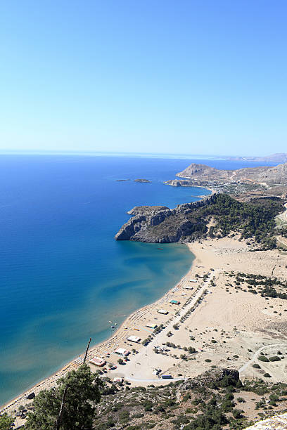 istock Landscape of Tsampika beach 158268796