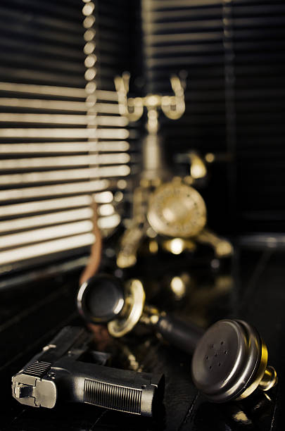 istock Retro Film Noir Scene 158272248