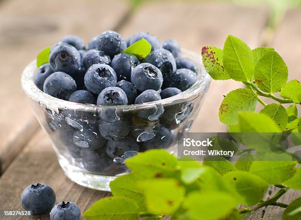 Blueberries Stock Photo - Download Image Now - Berry Fruit, Blue, Blueberry