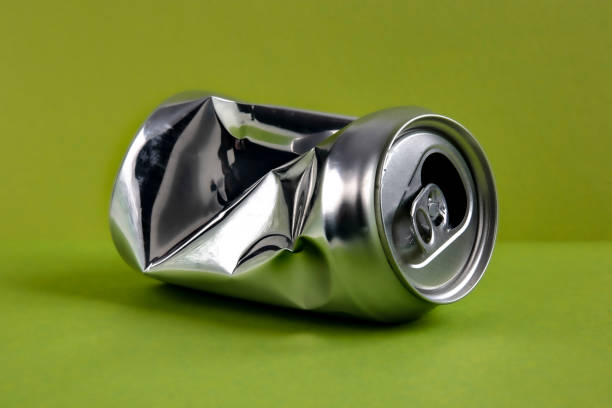 istock Aluminum crushed can for beverage 1582783484