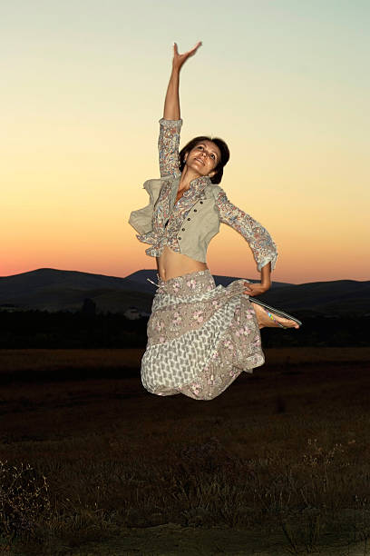 istock Lovely woman on nature 158278640