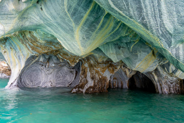 istock Marble Caves (Marble Cathedral), Puerto Rio Tranquilo, Aysen, Chile. 1582862654