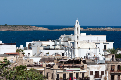 View of Kyrenia city from Kyrenia castle