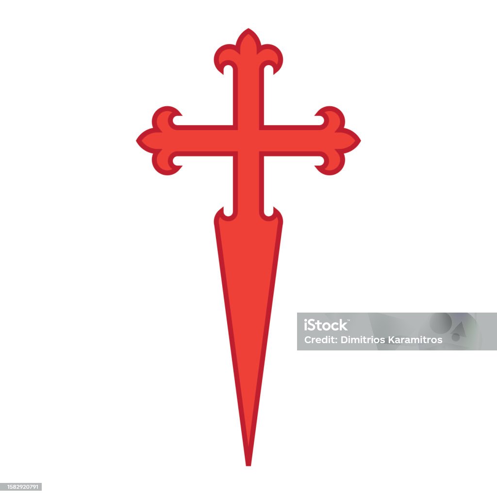 Croix Vectoriel Graphique Vectoriel De La Croix De Saintjacques Vecteurs libres de ...