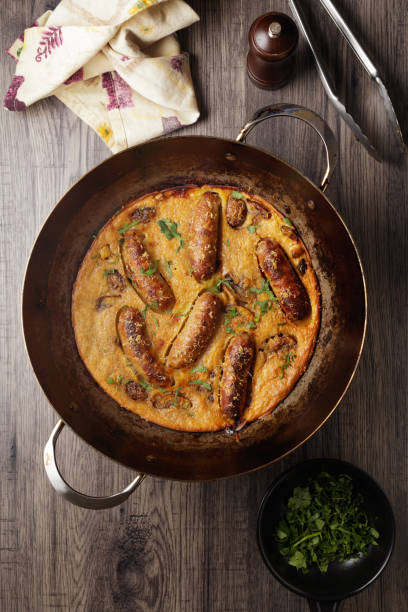 istock traditional English dish toad in the hole 1582968472