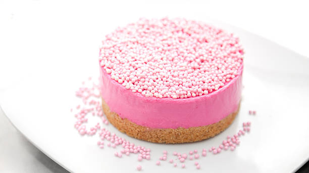 Pink Cake stock photo