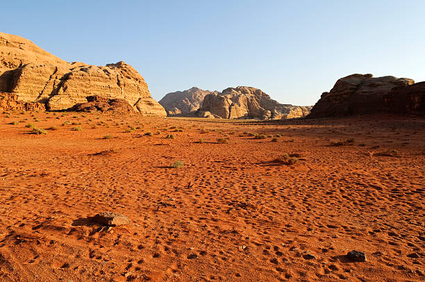istock Desert and mountains in Wadi Rum, Jordan 158298019