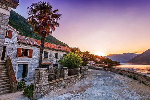 istock Evening in sea town 158301032