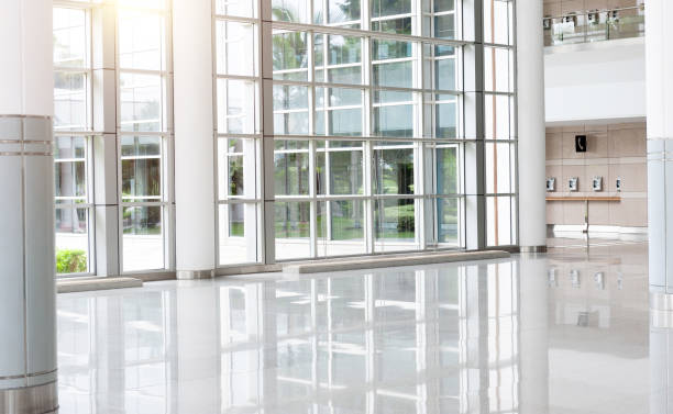 istock Modern architecture interior of business conference center 1583062587