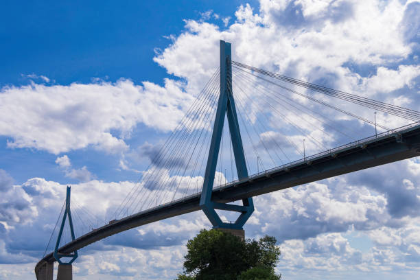 istock suspension bridge over the river 1583102215