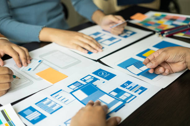 istock A team of web designers are working together to develop a mobile-responsive website with UI/UX Front End Designer Preview.Website Development Ideas 1583107854