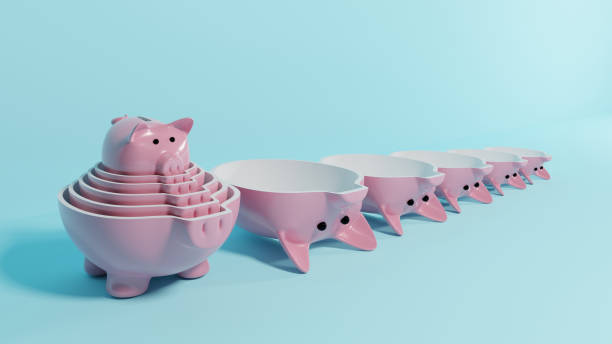 Russian doll piggy banks