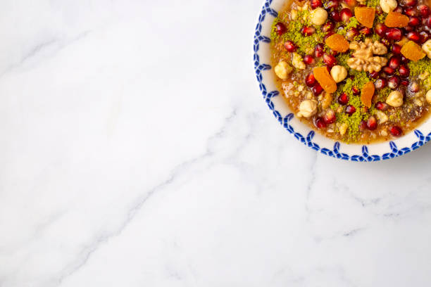 istock Traditional delicious Turkish dessert; Ashura (Asure) 1583123949