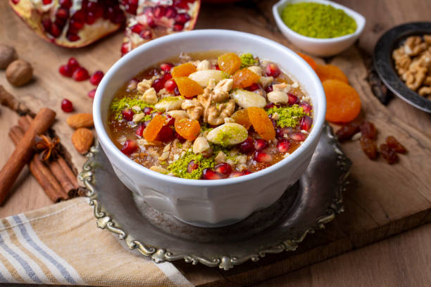 istock Traditional delicious Turkish dessert; Ashura (Asure) 1583123954