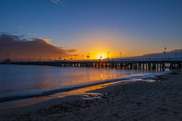 istock Sea Pier At Sunrise In Poland 1583125580