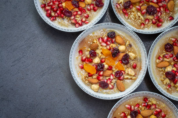 istock Traditional delicious Turkish dessert; Ashura (Asure) 1583137407