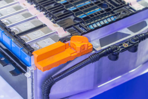 istock Lithium ion industrial high current batteries 1583189827