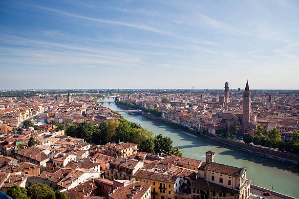 istock Aerial view of Verona 158319393