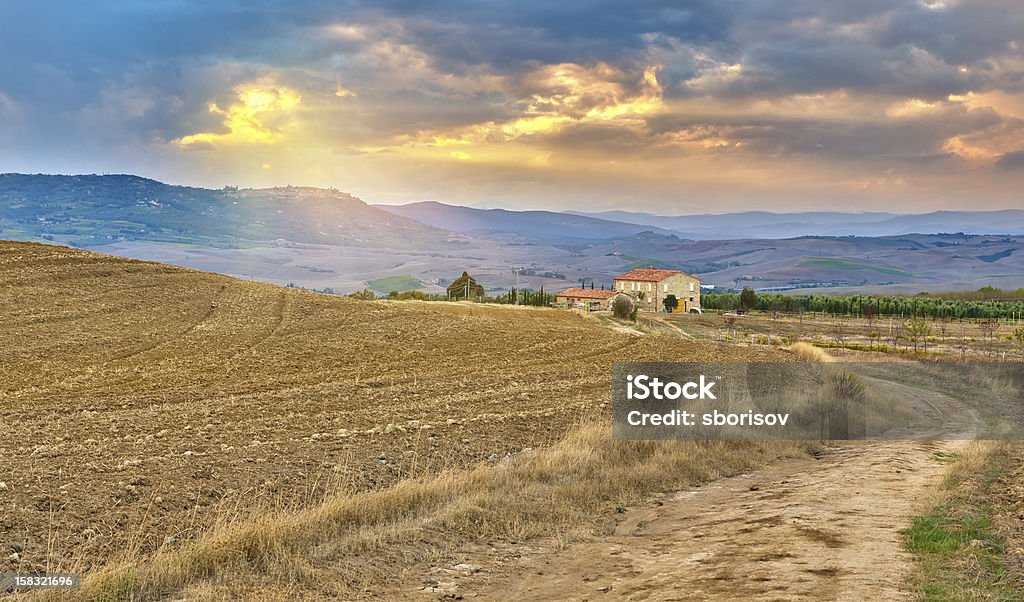 Paisagem Toscana - Royalty-free Agricultura Foto de stock