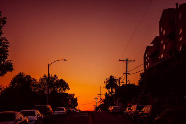 istock Sunset traffic - Los Angeles 1583260792