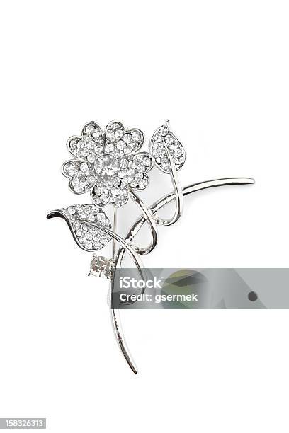 Photo libre de droit de Fleur Magnifique Broche banque d'images et plus d'images libres de droit de Broche - Broche, Fleur - Flore, Accessoire