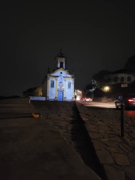 церковь баррако в ору-прету, бразилия - barraco стоковые фото и изображения