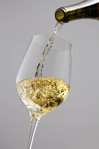 istock Glass of white wine 158326615